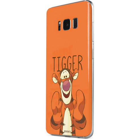 Disney Winnie the Pooh Tigget Portrait Galaxy S8 Plus Skin